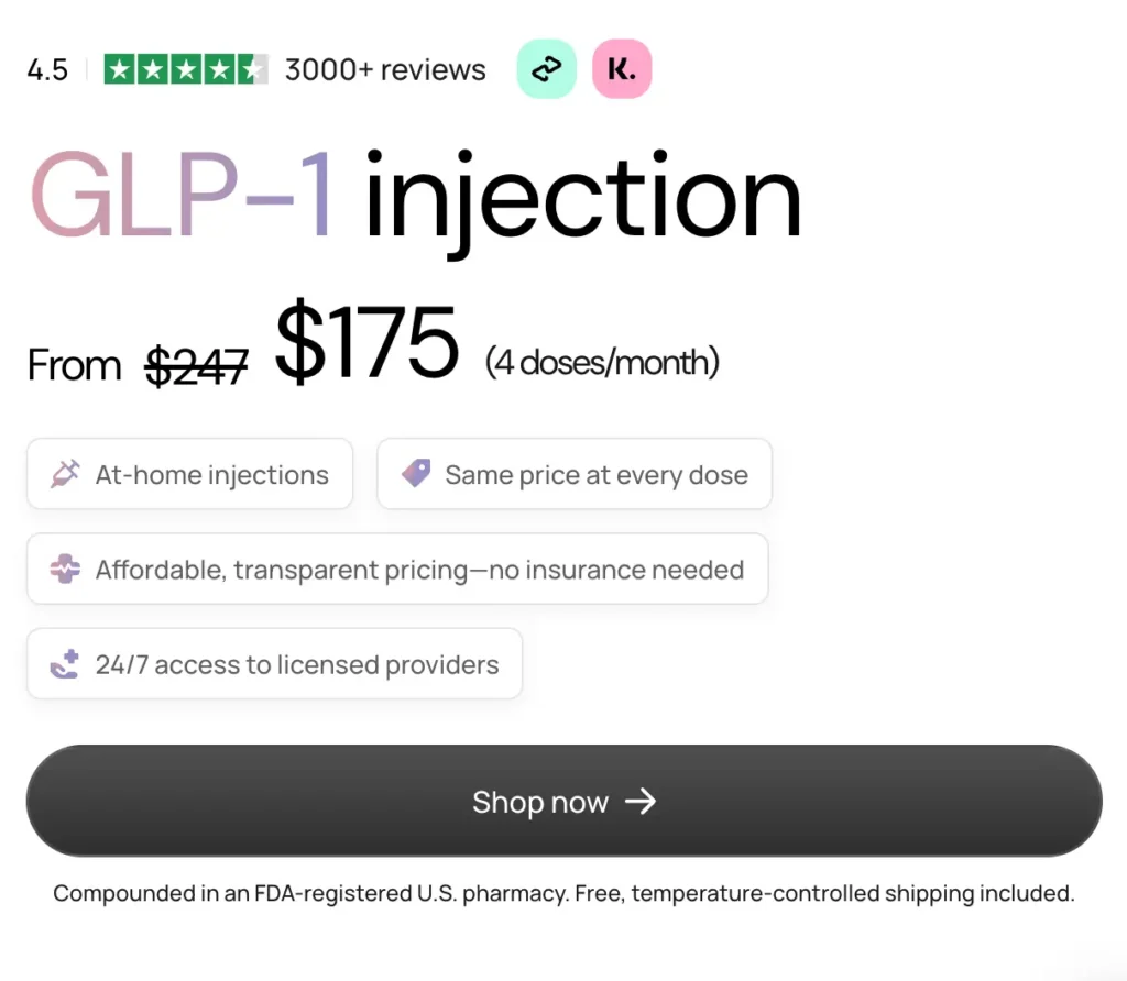Personalized-GLP-1-Injections-price